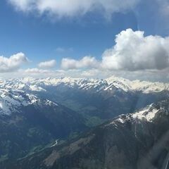 Flugwegposition um 12:41:16: Aufgenommen in der Nähe von Gemeinde St. Johann im Walde, St. Johann im Walde, Österreich in 3497 Meter